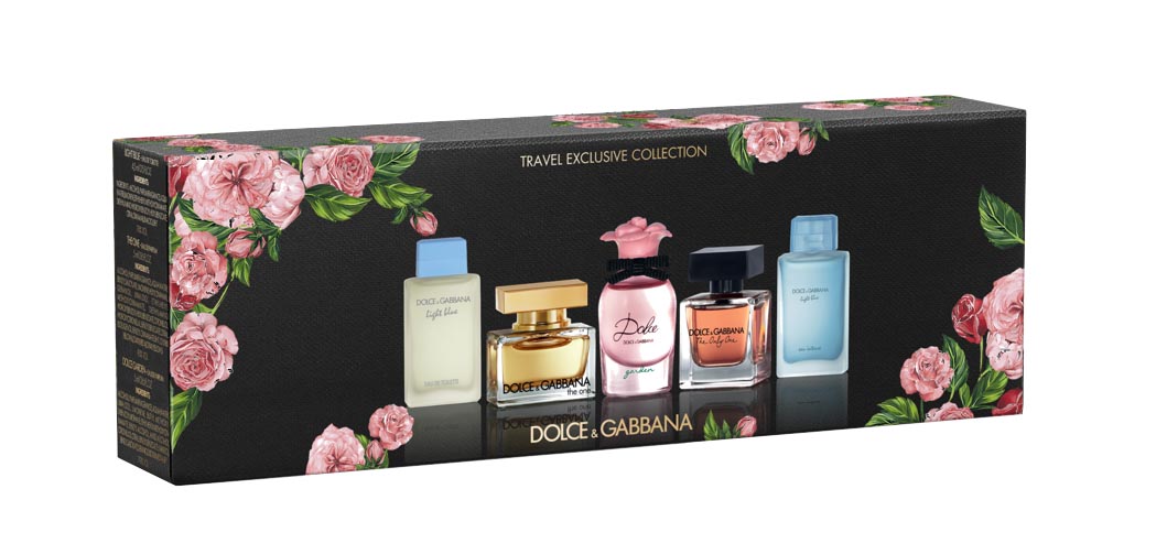 d&g miniature perfume set